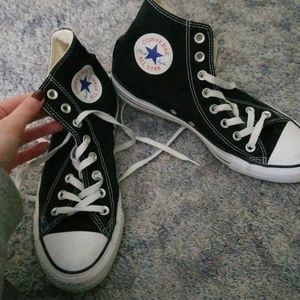 Black High Top Converse